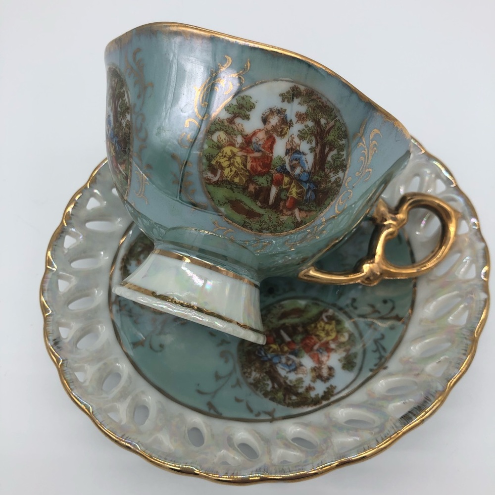 Antique Japan tea set